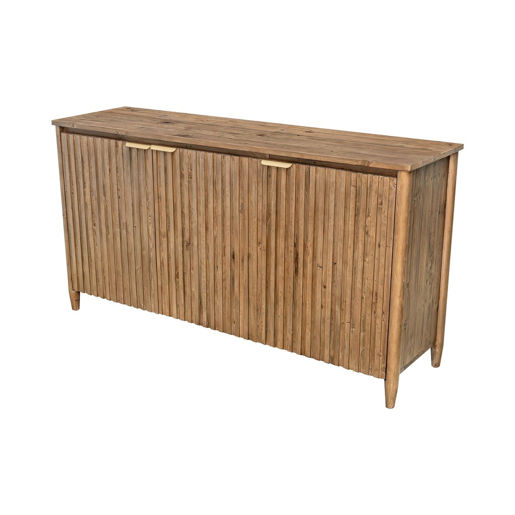 Dark Walnut Plank Sideboard