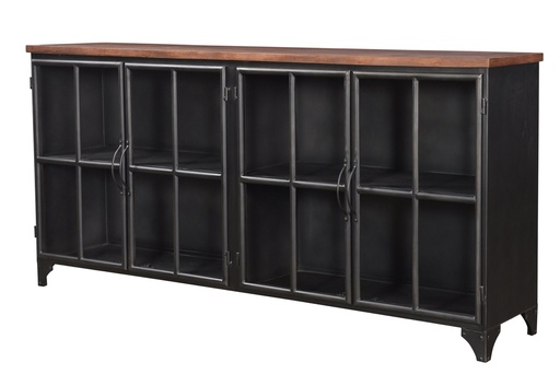 Traditional Carved Wood Sideboard 5