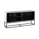 Windowpane Glass Sideboard
