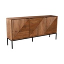 Curved Walnut Sideboard