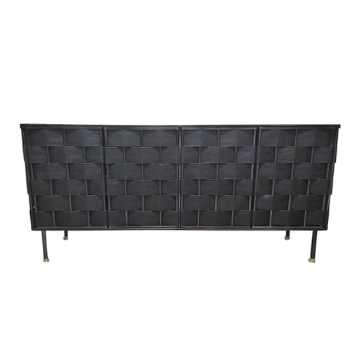 [YBI003B-BLK] Bishop Sideboard (Black)