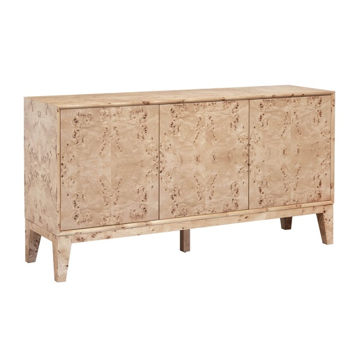 [MAPP003B] Mappa 3 Door Sideboard (Light Burl)
