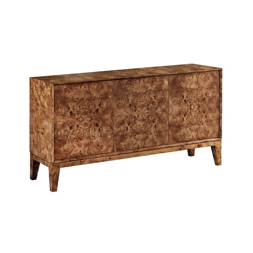 [MAPP003B-DBR] Mappa 3 Door Sideboard (Dark Burl)