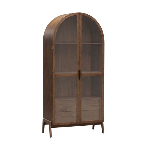 [RMT015-EBR] Remix Display Cabinet (Natural)