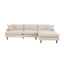 Martha Sectional Sofa (Beach Alabaster)