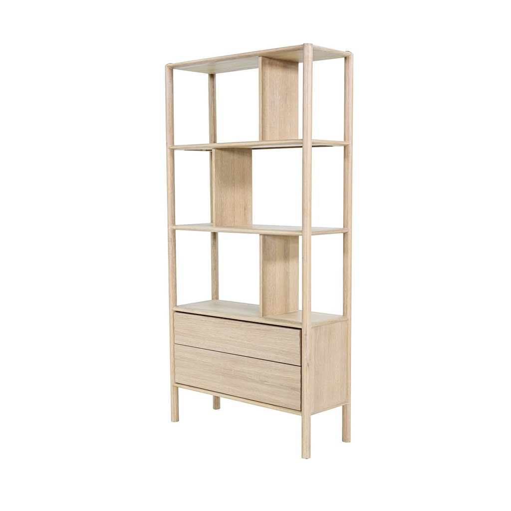 Honey Oak Bookcase