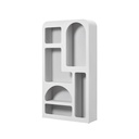 Arched Micro Cement Bookcase