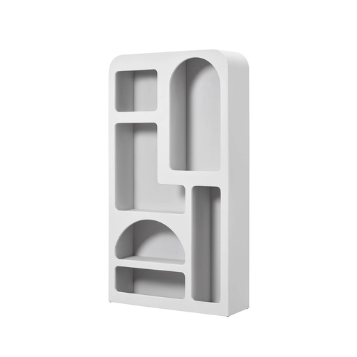 Arched Micro Cement Bookcase 5