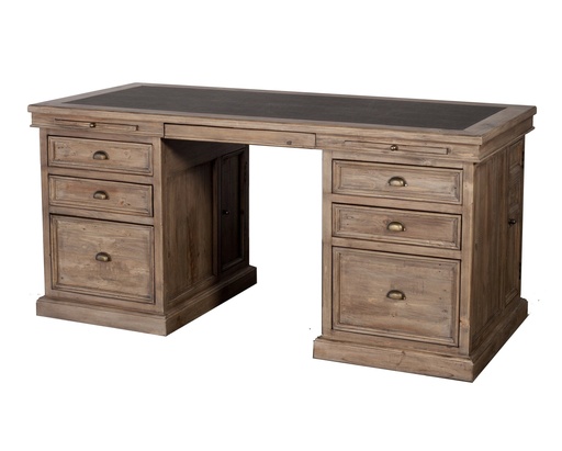 [LS001S-SD] Lifestyle Double Desk (Sundried)