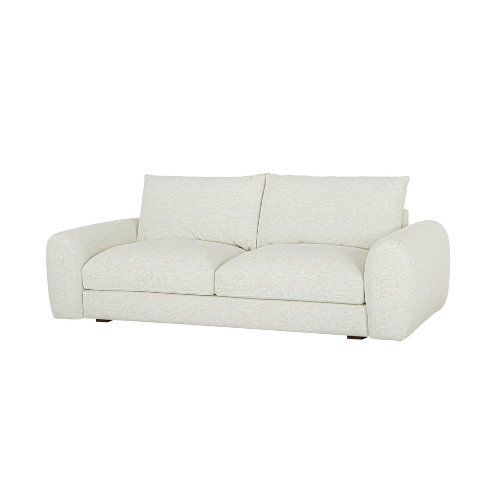 Ivory Boucle Sofa