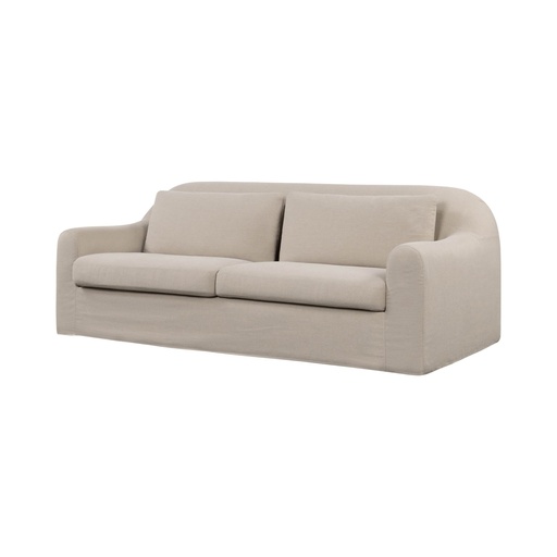 [HPR01-MLT] Harper Slipcover Sofa (Linen Malt)