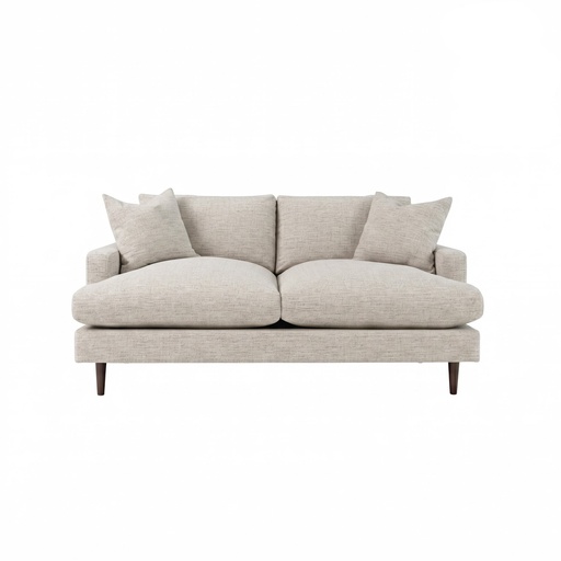 [PLU073-SND-P] Martha Sofa (Loveseat, Sand (Performance))