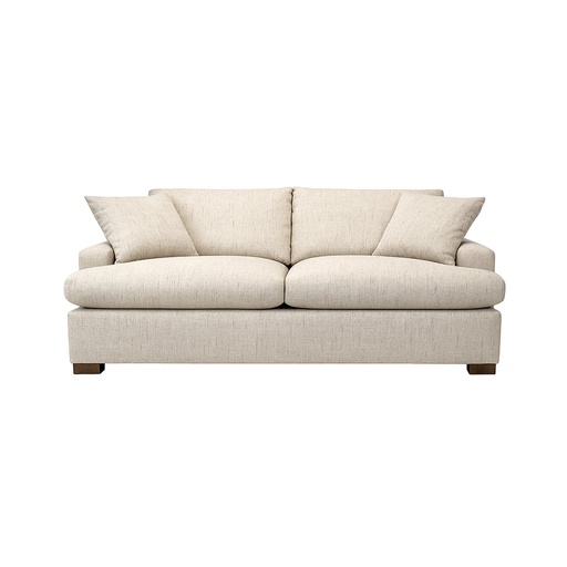 [PLU076-SND-P] Martha Sofa (Double Sofa Bed, Sand (Performance))
