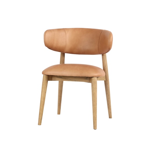 [SNH-79-HB] Milo Dining Chair (Hazelnut)