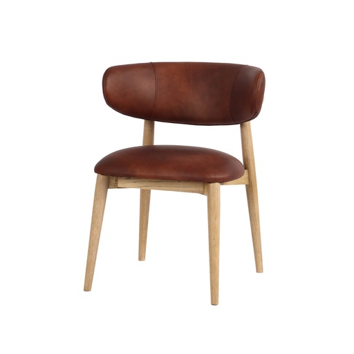 [SNH-79-VB] Milo Dining Chair (Tobacco)