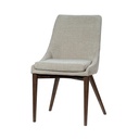 White Upholstered Dining Chair