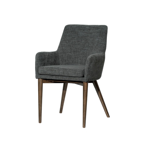 [FZV-02SLA] Fritz Arm Dining Chair (Slate)