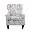 Kelly Floral Wingback Accent Chair