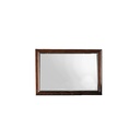 Milton Mirror (Brown Cherry)