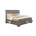 Milton Storage Bed (Grey)