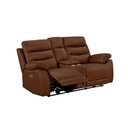 99090 Power Collection Loveseat (Brown)
