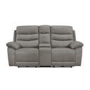 99090 Power Collection Loveseat (Grey)
