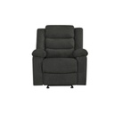 Tyrone Collection Recliner (Dark Grey)
