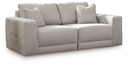 Next-Gen Gaucho 2-Piece Sectional Loveseat (Gray)