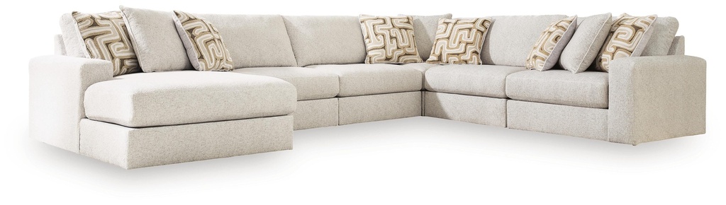 Kestrie 6-Piece Sectional with Chaise (Left-Facing)