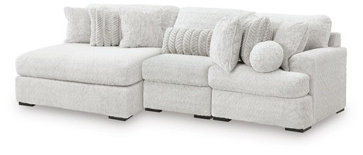 Cuddle Plush 3-Piece Sectional with Chaise (Right-Hand Facing (RAF))