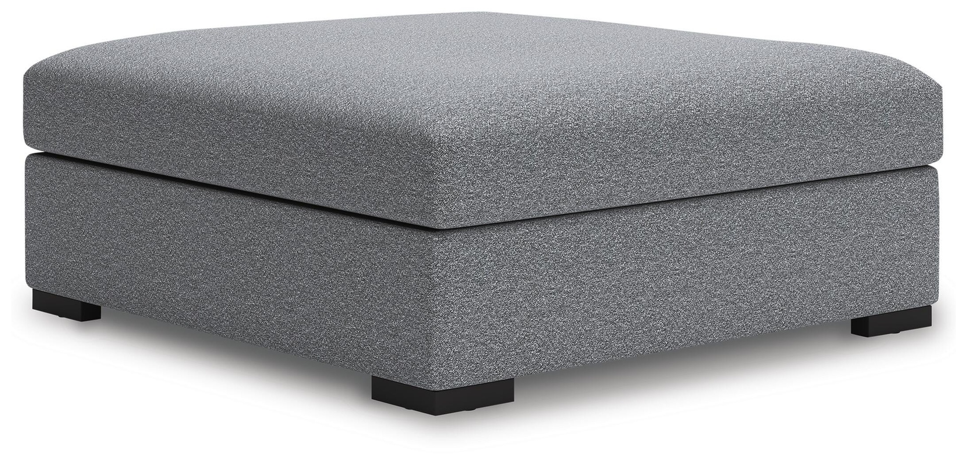 Bealton Oversized Accent Ottoman (Salt and Pepper) 5