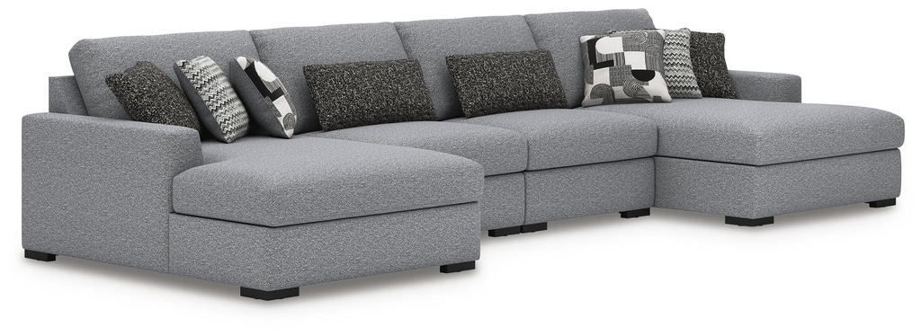 Bealton 4-Piece Modular Sectional with Double Chaise