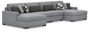 Bealton 4-Piece Sectional with Double Chaise