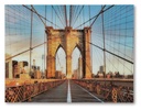 Shayward Brooklyn Bridge Print on Glass Wall Art