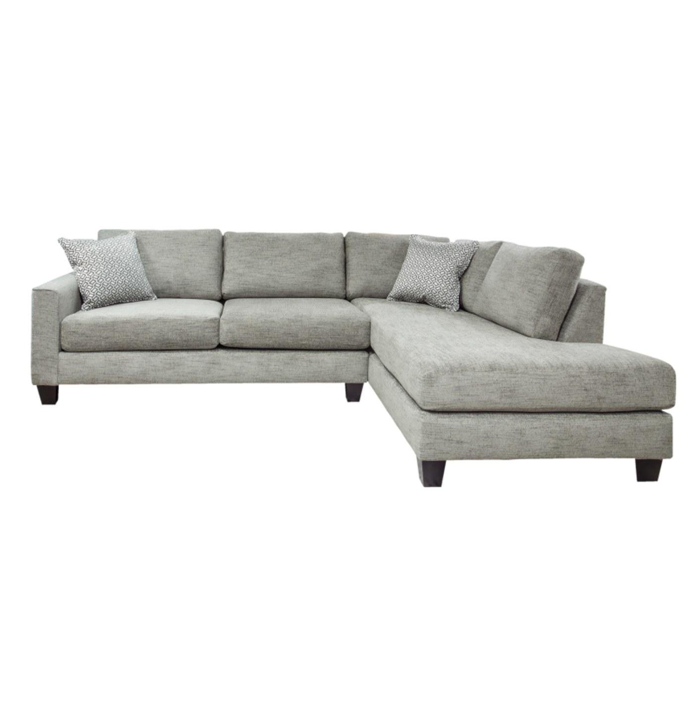 Alpha 2-Piece Sectional with Chaise (Samantha Beige) 10