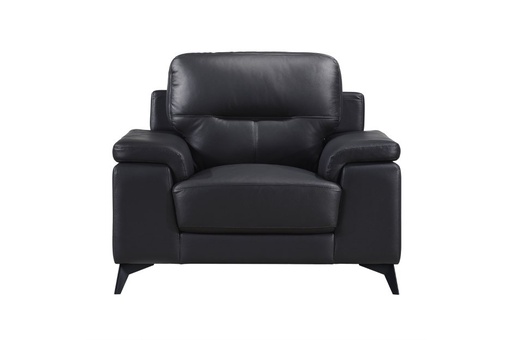 Mischa Leather Accent Chair 17