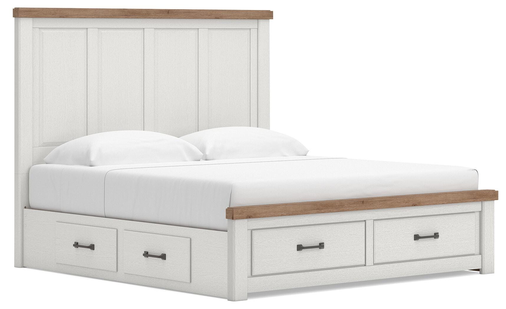 Savonport Panel Storage Bed 15