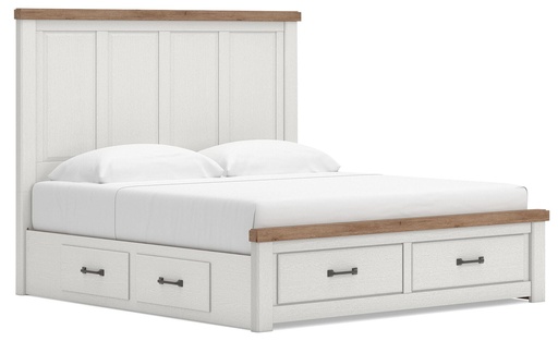 Savonport Panel Storage Bed 15