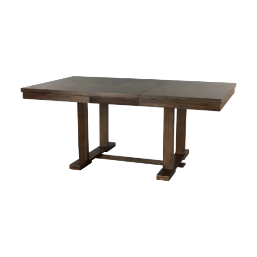 Dining Table w/Butrfly Light Rustic Ash