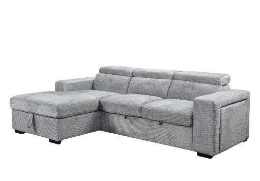 Nirvana Smart Fabric Sleeper Sectional (LHF)