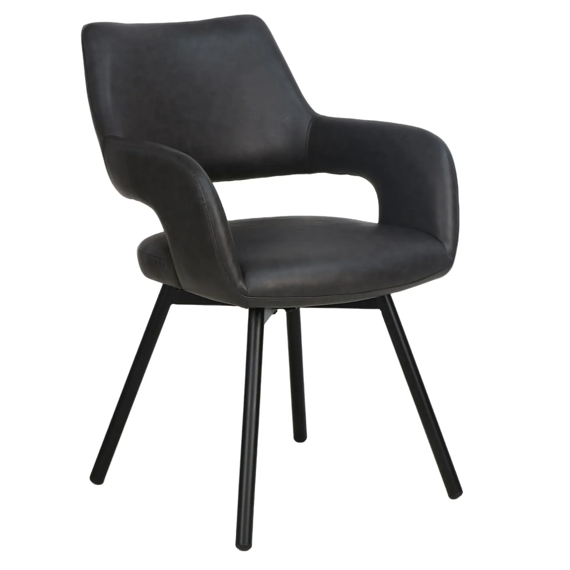 Ryder Dining Chair (Charcoal)