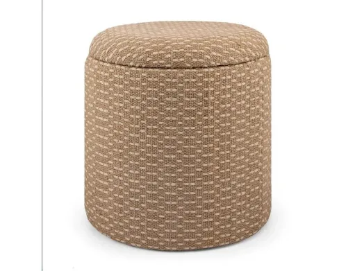 Fenna Storage Ottoman (Camel)
