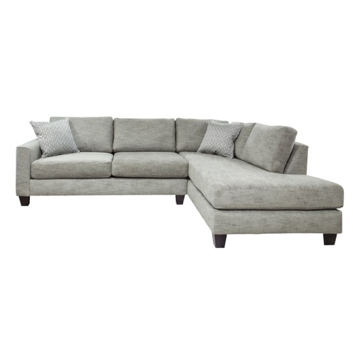 Alpha 2 Pc. Sectional (LHF Sofa, RHF Chaise)