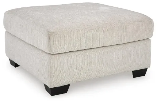 OVERSIZED ACCENT OTTOMAN