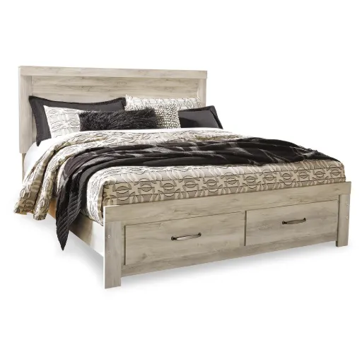 Bellaby Platform Bed with 2 Storage Drawers