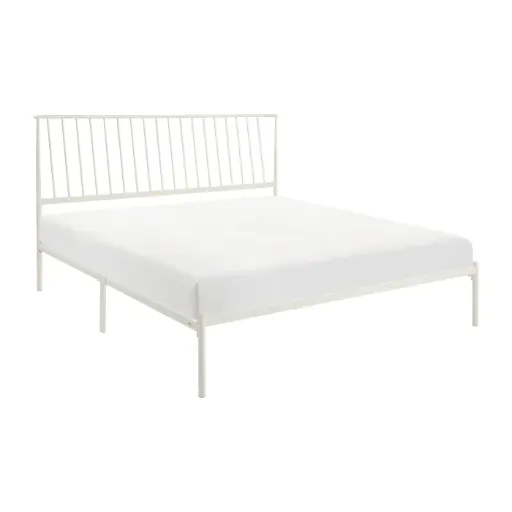 Eastern King Metal Platform Bed