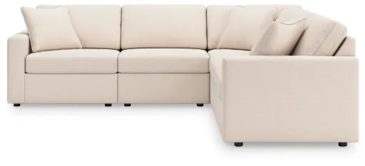 Modmax 5-Piece Modular Sectional (Cream)