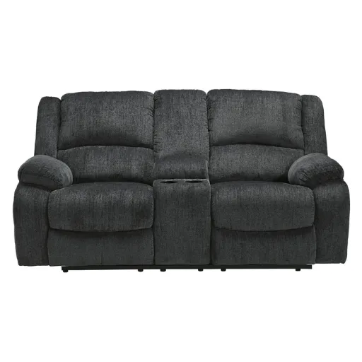 Draycoll Power Reclining Loveseat with Console