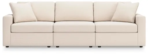 Modmax 3-Piece Modular Next-Gen Nuvella™ Performance Fabric Sofa