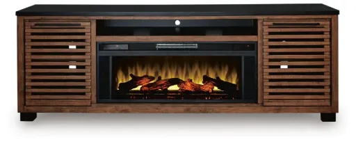 Kallari 84" TV Stand with Electric Fireplace
